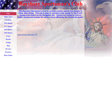 Tablet Screenshot of bayshoresportsmansclub.com
